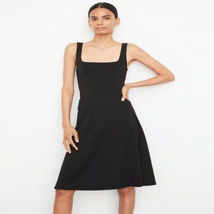 VINCE A-LINE CREPE BLACK SKIRT SIZE XS